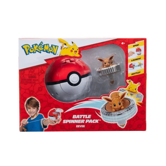 Ігровий набір POKEMON – ІВІ (спінер, покебол)