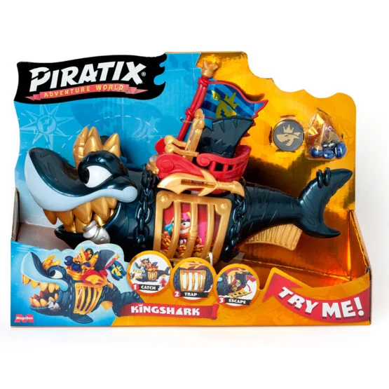 Ігровий набір PIRATIX S – КОРОЛІВСЬКА ЧОРНА АКУЛА
