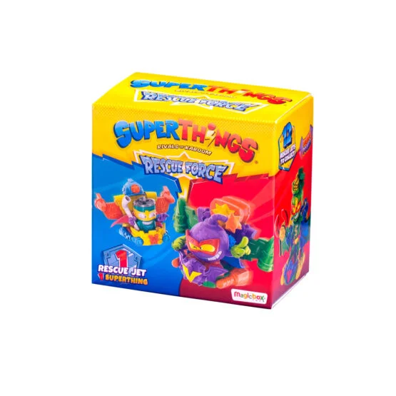 Ігровий набір SUPERTHINGS серії “Rescue Force” – УЛЬТРАДЖЕТ (транспорт, фигурка)