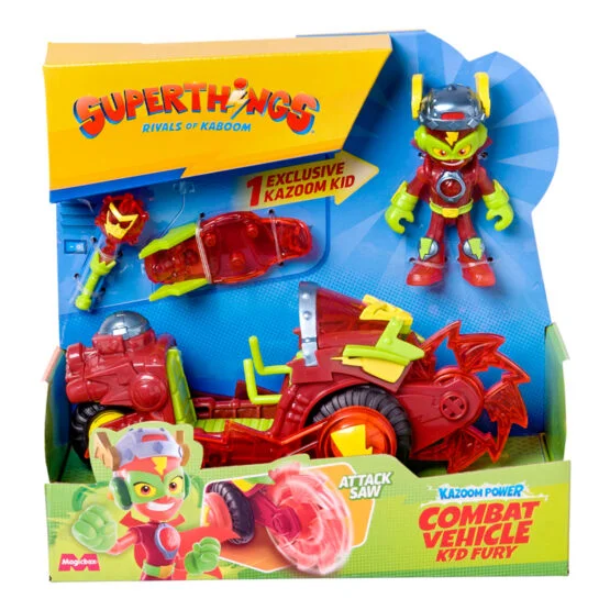Ігровий набір SUPERTHINGS серії “Combat Vehicles” – КІД Ф’ЮРІ