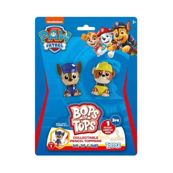 Набір колекційних фігурок-топерів SAMBRO серії “Bop n Tops” – ЩЕНЯЧИЙ ПАТРУЛЬ (3 фігурки, в асорт.)