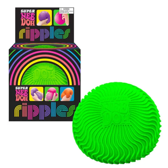 Іграшка-антистрес NEEDOH серії “Super” – ЯСКРАВІ ХВИЛЬКИ (зелений)