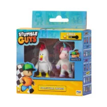 Набір колекційних фігурок STUMBLE GUYS – КУРЧА ТА СПРІНКЛС (2 фігурки, 6 cm)