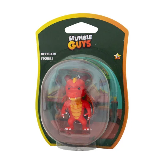 Колекційна фігурка STUMBLE GUYS – ДРАКОН ІНФЕРНО (з кільцем)
