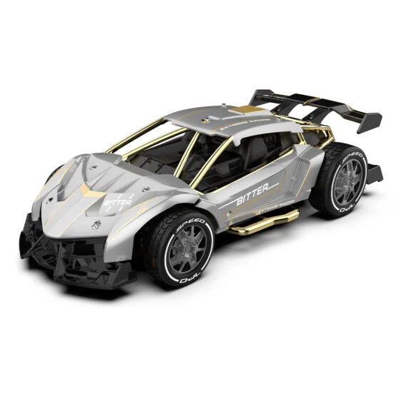 Автомобіль KS DRIVE на р/к – EXTREME RACING (метал. корпус, акум. 3.7V, 2,4 ГГц, сріблястий)