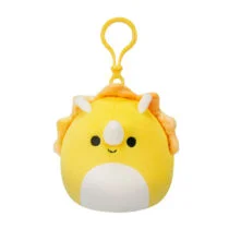 М’яка іграшка на кліпсі SQUISHMALLOWS – ТРИЦЕРАТОПС (9 cm)