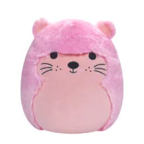 М’яка іграшка SQUISHMALLOWS – РОЖЕВА ВИДРА (30 cm)