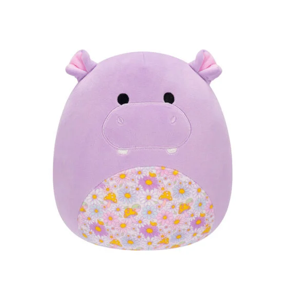 М’яка іграшка SQUISHMALLOWS – БЕГЕМОТ ХАННА (19 cm.)