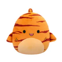 М’яка іграшка SQUISHMALLOWS – ТИГРОВА АКУЛА ДЖАГГЕР (19 cm)
