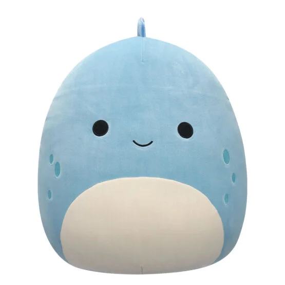 М’яка іграшка SQUISHMALLOWS – СИНІЙ ДИНОЗАВР (40 cm)