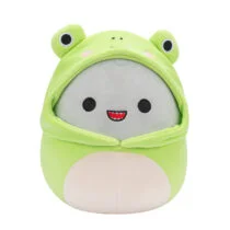 М’яка іграшка SQUISHMALLOWS – АКУЛА ГОРДОН (30 cm, у одязі)