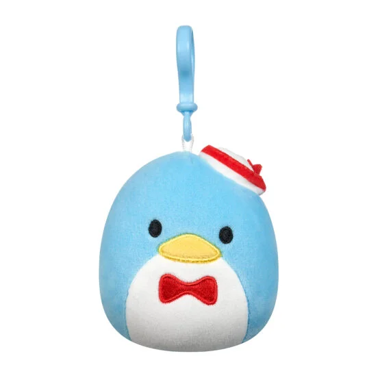 М’яка іграшка на кліпсі SQUISHMALLOWS серії “Хелоу Кітті”- ТАКСЕДО СЕМ (9 cm)