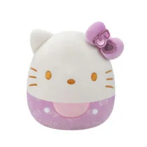 М’яка іграшка SQUISHMALLOWS – ХЕЛОУ КІТТІ В ПУРПУРОВОМУ (20 cm)
