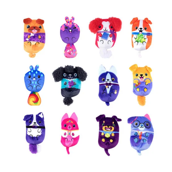 М’яка іграшка Dogs vs Squirls – ПЕСИКИ ТА БІЛОЧКИ (в асорт., у диспл.)