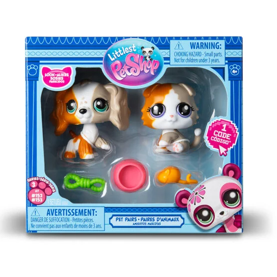 Ігровий набір LITTLEST PET SHOP – ДРУЗІ ДВІЙНИКИ