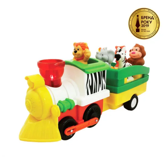 Ігровий набір – ПАРОВОЗ ЛІМПОПО (світло, озвуч. укр. мовою)