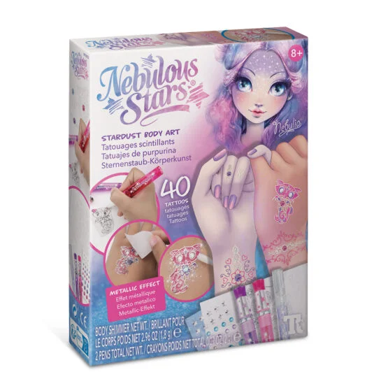 Набір для творчості NEBULOUS STARS – БОДІ–АРТ: ЗОРЯНЕ СЯЙВО