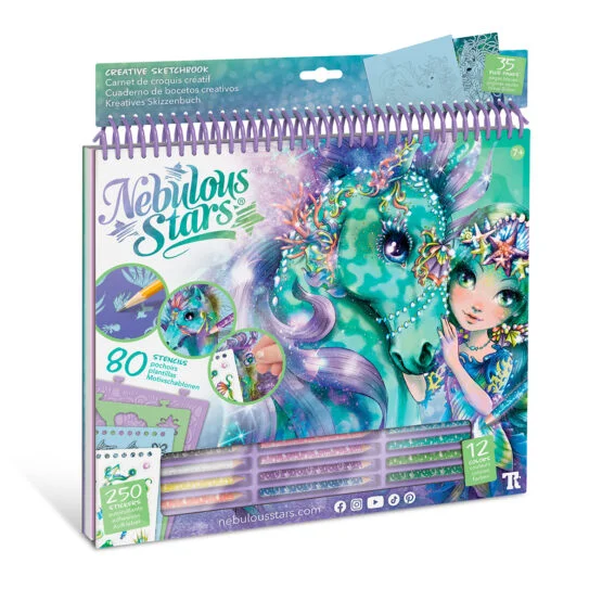 Набір для творчості NEBULOUS STARS – СКЕТЧБУК: ЛЕГЕНДА ПРО АРІАЗА