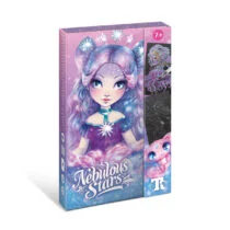 Набір для творчості NEBULOUS STARS – РОЗМАЛЬОВКА З ВОДОЮ, ЧОРНІ АРКУШІ: ВІЗЬМИ В ДОРОГУ