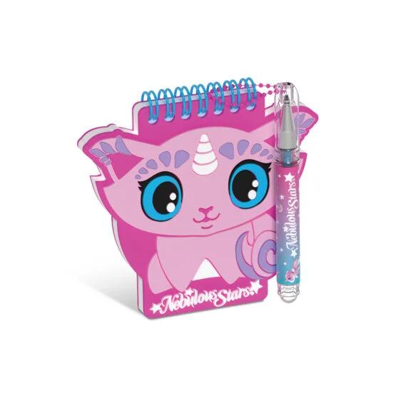 Мініблокнот NEBULOUS STARS – КОСМІЧНІ УЛЮБЛЕНЦІ (4 види в асортименті)