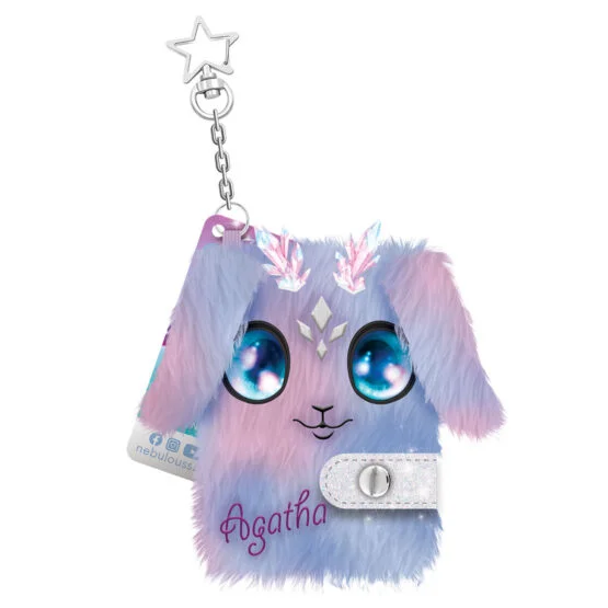 Пухнастий мініщоденник NEBULOUS STARS – ЗОРЯНІ ДРУЗІ (в ас.)