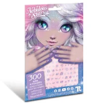 Набір наліпок на нігті NEBULOUS STARS – БОДІ-АРТ: ЗОРЯНА КРАСА (в асорт.)