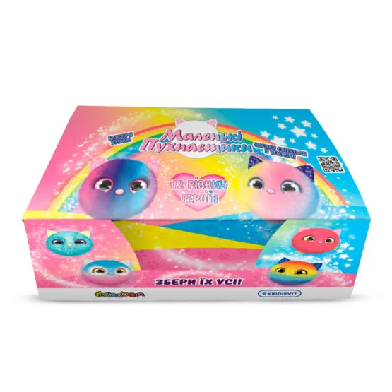 Дисплей м’яких колекційних іграшок-сюрпризів “Doki Doki” – МАЛЕНЬКІ ПУХНАСТИКИ (12 шт.)