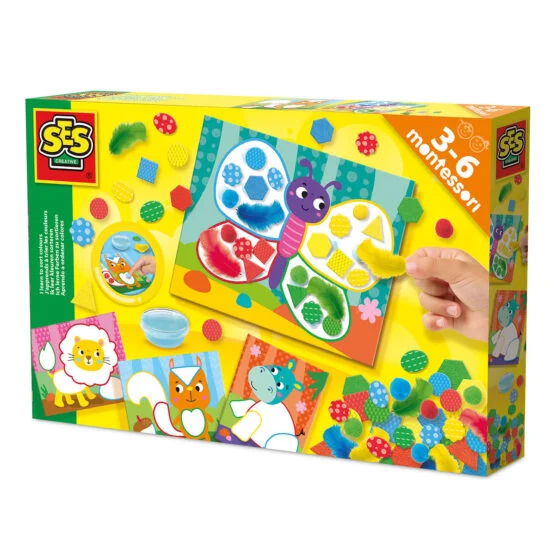 Набір для творчості серії “Montessori” – СОРТУЙ КОЛЬОРИ ТА МАТЕРІАЛИ