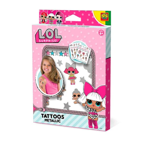Набір тату-наліпок серії L.O.L SURPRISE! – МЕТАЛІК