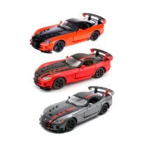 Автомодель – DODGE VIPER SRT10 ACR  (ассорті помаранч-чорн металік, червоно-чорн металік, 1:24)