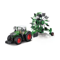 Модель – ТРАКТОР FENDT 1050 VARIO з роторними валковими граблями (10 cm)
