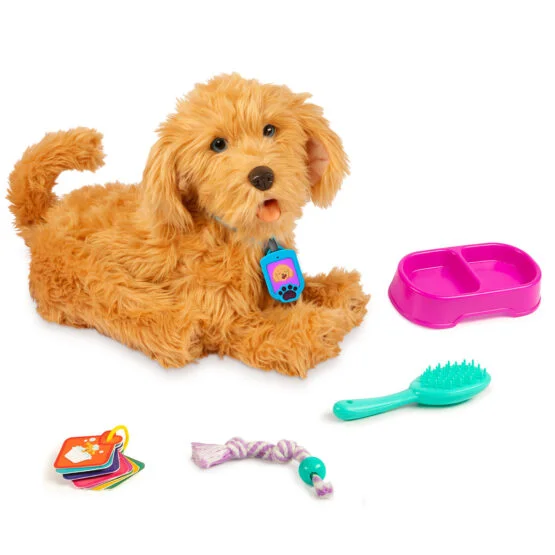 Інтерактивна іграшка MY FUZZY FRIENDS – ЛАБРАДУДЕЛЬ MOJI (українська та англійська)