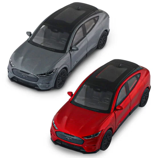 Автомодель – FORD MUSTANG MACH-E GT 2023 (червоний, сріблясто-сірий)