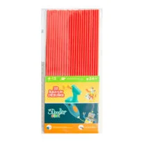 Набір стрижнів для 3D-ручки 3Doodler Start (червоний, 24 шт)