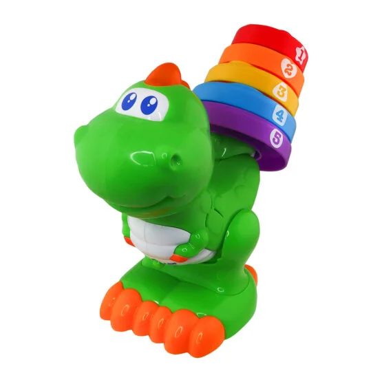 Двомовна іграшка, що розвиває KIDDI SMART – ДИНОЗАВРИК БАРВОГРАЙ (українська та англійська)