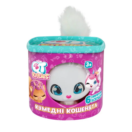 Ігровий набір QT KITTIES – КОШЕНЯ РОУЗІ (фігурка, будиночок, аксесуари)