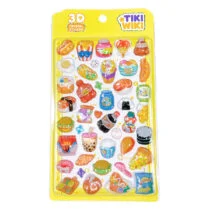 Набір 3D-наліпок TIKI WIKI серії “Crystal” – ТІКІ СМАКОЛИКИ