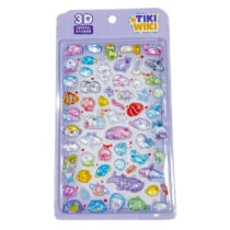 Набір 3D-наліпок TIKI WIKI серії “Crystal” – ТІКІ МОРЕ