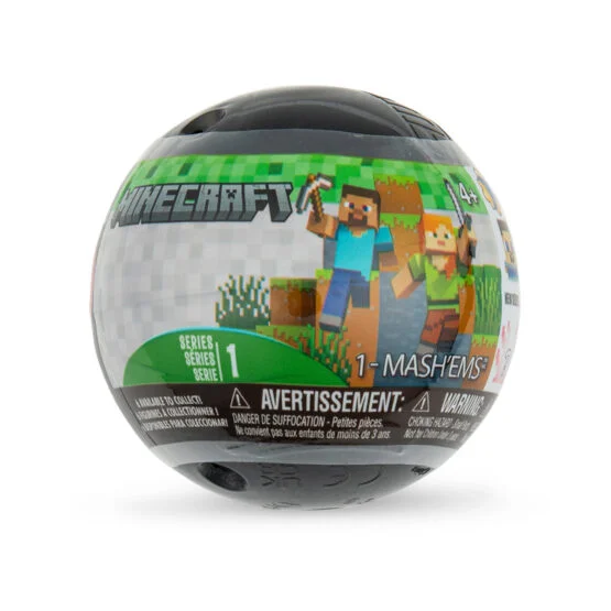 Іграшка-сюрприз у кулі MASH’EMS S1 – MINECRAFT (в асорт.)