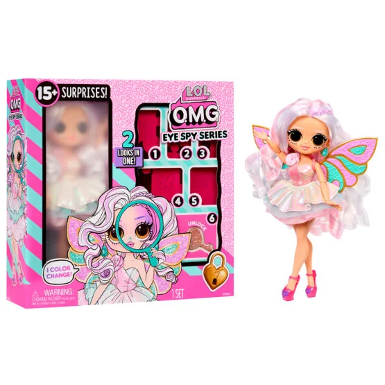 Ігровий набір з лялькою L.O.L. SURPRISE! серії “O.M.G. Eye Spy” – ФЕЯ (з аксес.)