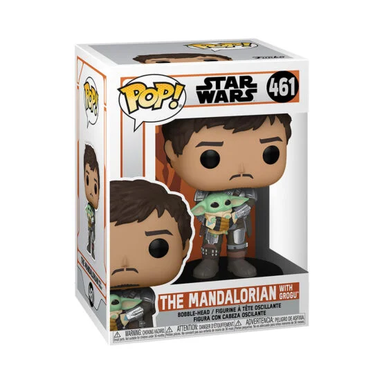 Ігрова фігурка FUNKO POP! серії “Star Wars: Mandalorian” – МАНДАЛОРЕЦЬ З ҐРОҐУ