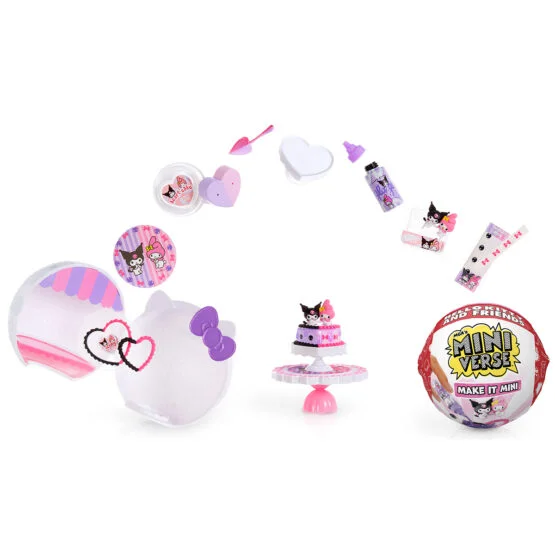 Ігровий набір MINIVERSE серії “Sanrio” S2 – СТВОРИ СТИЛЬ РАЗОМ З ХЕЛЛОУ КІТТІ ТА ДРУЗЯМИ