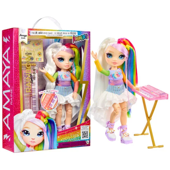Лялька RAINBOW HIGH серії “Junior High Rockband” – АМАЯ (з аксес.)
