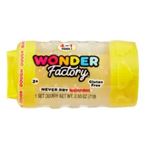 Маса для ліплення, що не засихає, WONDER FACTORY – СВІТ КОЛЬОРУ ТА ФОРМИ (в асорт., в дисп.)