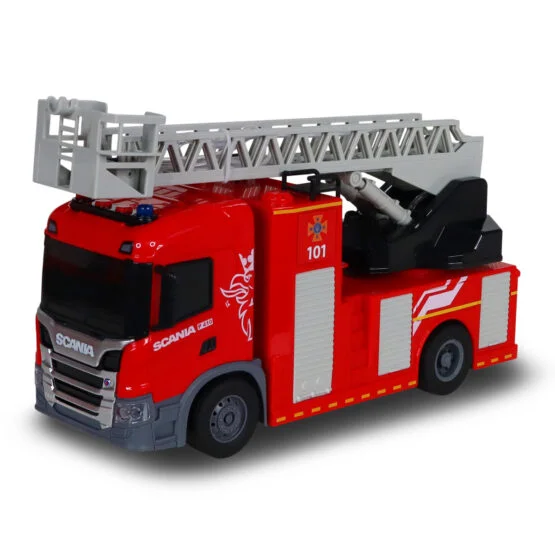 Автомодель серії “Big Truck” – ПОЖЕЖНА МАШИНА SCANIA (світло, звук, функ. води)