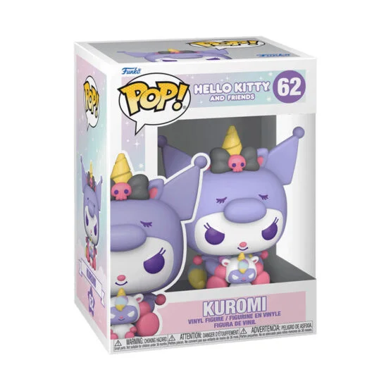 Ігрова фігурка FUNKO POP! cерії “Sanrio: Hello Kitty” – КУРОМІ (ВЕЧІРКА ЄДИНОРОГІВ)