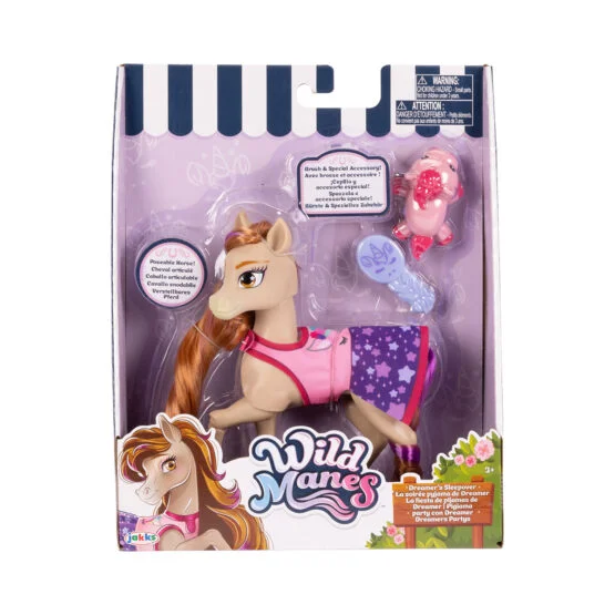 Ігрова фігурка WILD MANES – ПІЖАМНА ВЕЧІРКА КОНЯЧКИ СОНІ (фігурка, аксес.)