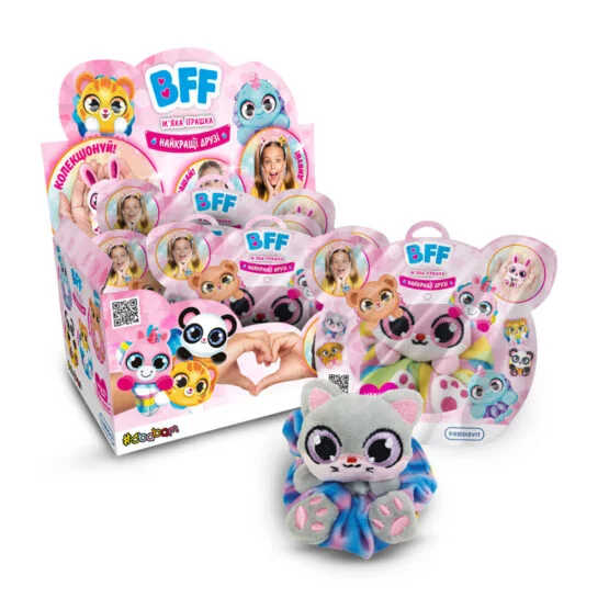 М’яка іграшка – НАЙКРАЩІ ДРУЗІ (8 шт., в диспл.)