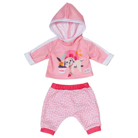 Набір одягу для ляльки BABY BORN – РОЖЕВИЙ СПОРТИВНИЙ КОСТЮМ (43 cm)
