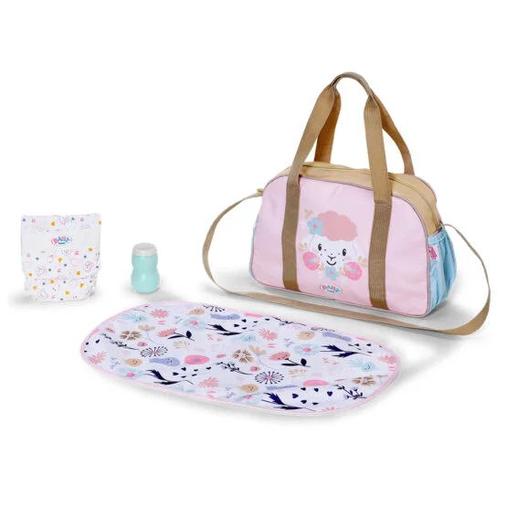 Сумка для ляльки BABY BORN – КВІТКОВИЙ НАСТРІЙ (з аксес.)
